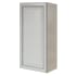 Sunny Wood Riley 18" Wide x 36" High Single Door Wall Cabinet with 2 Shelves White