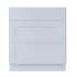 Sunny Wood Shaker Hill 30" Drawer Base Cabinet with Dovetail Drawer and Full Extension Soft Close Slides Designer White