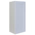 Sunny Wood Shaker Hill 15" Wide x 36" Tall Single Door Wall Cabinet Designer White
