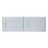Sunny Wood Shaker Hill 36" x 12" Double Door Wall Cabinet Designer White