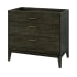 Sunny Wood Tyler 36" Free Standing Hardwood Vanity Cabinet Only - Less Vanity Top Dark Pearl