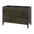 Sunny Wood Tyler 48" Free Standing Hardwood Vanity Cabinet Only - Less Vanity Top Dark Pearl