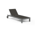 Sunset West Redondo 79" Wide Aluminum Framed Outdoor Chaise Chair Slate