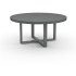 Sunset West Redondo 60" Diameter Aluminum Outdoor Dining Table Slate
