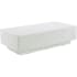 Sunset West Bazaar 60" Wide Concrete Outdoor Coffee Table Bone