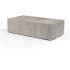 Sunset West Bazaar 60" Wide Concrete Outdoor Coffee Table Wood