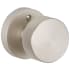 Sure-Loc Zurich Non-Turning One-Sided Dummy Door Knob with Round Rose Satin Nickel