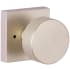 Sure-Loc Zurich Privacy Door Knob Set with Square Rose Satin Nickel