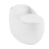 Swiss Madison Plaisir 1.28 GPF One Piece Round Toilet with Push Button Flush - Seat Included White