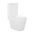 Swiss Madison Lamarck 1.6 GPF Dual Flush Two Piece Elongated Toilet with Push Button Flush - Seat Included White