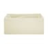 Swiss Madison Voltaire 54" Three Wall Alcove Acrylic Soaking Tub with Right Drain and Overflow Bisque