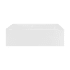 Swiss Madison Voltaire 72" Three Wall Alcove Acrylic Soaking Tub with Right Drain and Overflow White