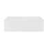 Swiss Madison Voltaire 72" Three Wall Alcove Acrylic Soaking Tub with Left Drain and Overflow White