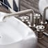 Swiss Madison Avallon 1.2 GPM Widespread Bathroom Faucet Brushed Nickel