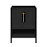 Swiss Madison Chateau 24" Single Free Standing Vanity Cabinet Only - Less Vanity Top Black Oak