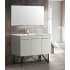 Swiss Madison Annecy 48" Free Standing Single Basin Vanity Set with MDF Cabinet and Ceramic Vanity Top Brushed Aluminum