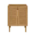 Swiss Madison Bron 18" Single Free Standing Vanity Cabinet Only - Less Vanity Top Oak