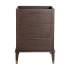 Swiss Madison Hugo 18" Single Free Standing Vanity Cabinet Only - Less Vanity Top Walnut