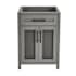 Swiss Madison Calice 24" Single Free Standing Vanity Cabinet Only - Less Vanity Top Grey