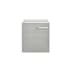 Swiss Madison Colmer 18" Single Wall Mounted Vanity Cabinet Only - Less Vanity Top Brushed Grey