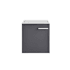 Swiss Madison Colmer 18" Single Wall Mounted Vanity Cabinet Only - Less Vanity Top Slate