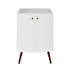 Swiss Madison Manoir 24" Single Free Standing Vanity Cabinet Only - Less Vanity Top White