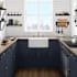 Swiss Madison Delice 24" Farmhouse Single Basin Porcelain Kitchen Sink Glossy White