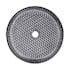 Swiss Madison Cache 15-3/8" Circular Glass Vessel Bathroom Sink with Center Drain Black