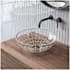 Swiss Madison Virage 15-3/4" Circular Glass Vessel Bathroom Sink Glass