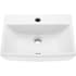 Swiss Madison Sublime 17-3/4" Rectangular Ceramic Wall Mounted Bathroom Sink with Overflow and Single Faucet Hole White