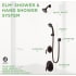 Elm Shower System Bronze