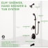 Elm Shower System Bronze