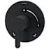 Symmons Solarity Single Cartridge Pressure Balanced Valve Trim Only with Single Lever Handle - Less Rough In Matte Black