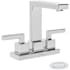 Symmons Duro 1.0 GPM Centerset Bathroom Faucet with Push Pop Drain Assembly Polished Chrome