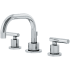 Symmons Dia 1.0 GPM Dual Handle Widespread Bathroom Faucet with Push Button Drain Assembly Polished Chrome