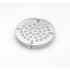 T and S Brass 3-1/2" Flat Strainer, Stainless Steel Stainless Steel