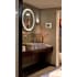 Tigris Mirror Bathroom Lighted View