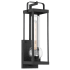 The Great Outdoors Sullivans Landing 1 Light 20" Tall Outdoor Wall Sconce with Clear Glass Sand Coal