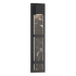 The Great Outdoors Sol 24" Tall ADA LED Outdoor Wall Sconce with Rock Crystalite Glass Shade Sand Coal