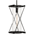 The Great Outdoors Rockhill 10" Wide Outdoor Mini Pendant Dark Matte Black