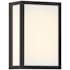 The Great Outdoors Marlborough 9" Tall Outdoor Wall Sconce Sand Coal Black