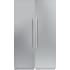 Thermador 23 Inch Wide Reversible Hinge Column Refrigerator and 24 Inch Wide Reversible Hinge Column Freezer with Cool Air Flow Technology Panel Ready