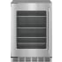 Thermador Professional 24 Inch Wide 5.2 Cu. Ft. Energy Star Certified Compact Freezerless Refrigerator with Left Hinge and SoftClose® Door Stainless Steel