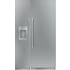 Thermador 30 Inch Wide Reversible Hinge Column Refrigerator and 18 Inch Wide Left Hinge Column Freezer with Cool Air Flow Technology Panel Ready