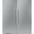 Thermador 36 Inch Wide Reversible Hinge Column Refrigerator and 36 Inch Wide Reversible Hinge Column Freezer with Cool Air Flow Technology Panel Ready