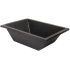 Thompson Traders Tonala 19" Rectangular Copper Dual Mount Bathroom Sink Matte Black