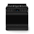 Thor Kitchen Gordon Ramsay 6 Cu. Ft. Free Standing Gas Range with Continuous Cooking Grates Matte Black