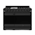 Thor Kitchen Gordon Ramsay 6.8 Cu. Ft. Free Standing Gas Range with Hidden Bake Element Matte Black