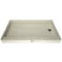Tile Redi Redi Base 54" x 30" Rectangular Shower Base with Single Threshold and Right Drain Brushed Nickel