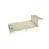Tile Redi Base'N Bench 30" x 72" Rectangular Shower Base with Single Threshold and Left Drain Polished Chrome